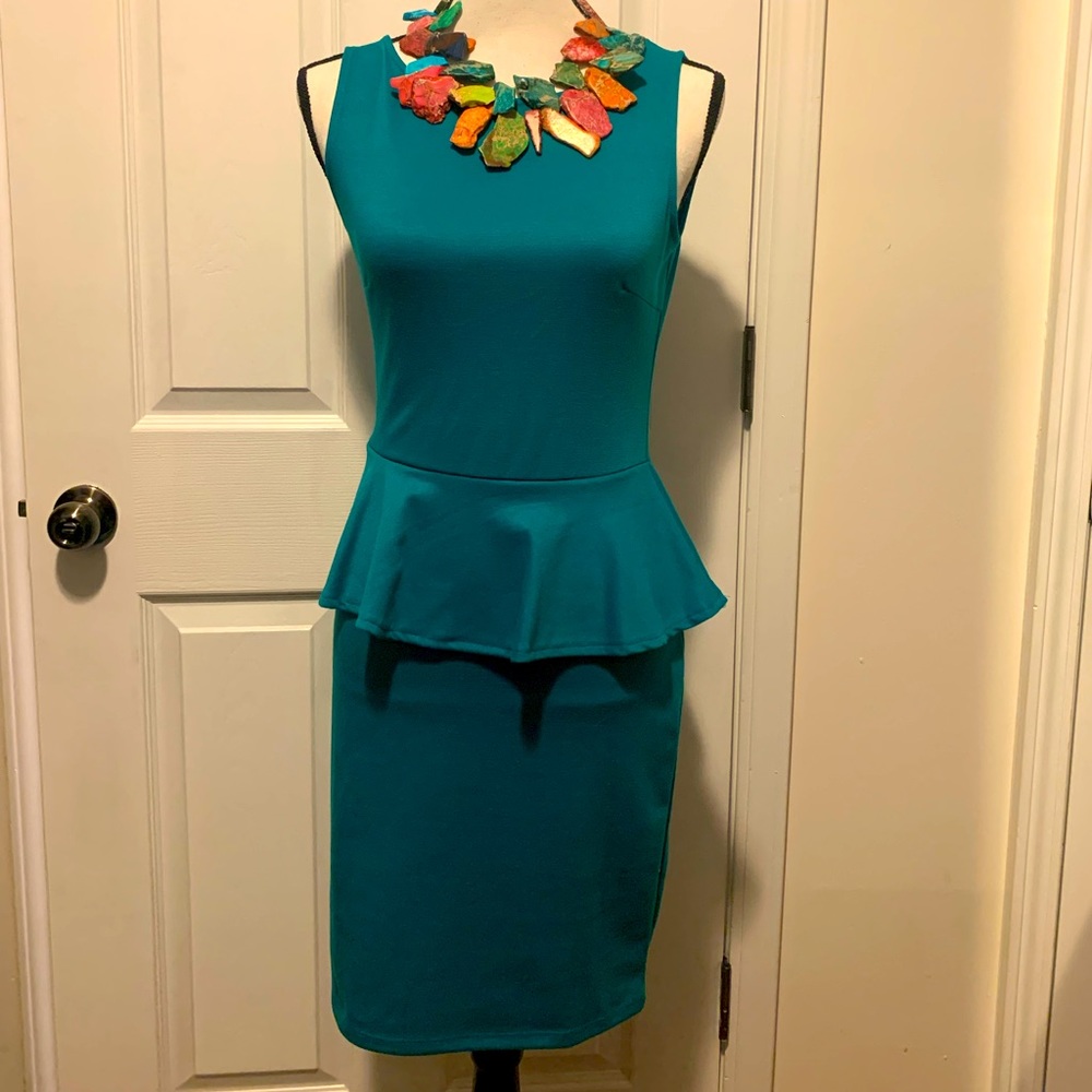FINAL SALE! Missimo Peplum Dress
